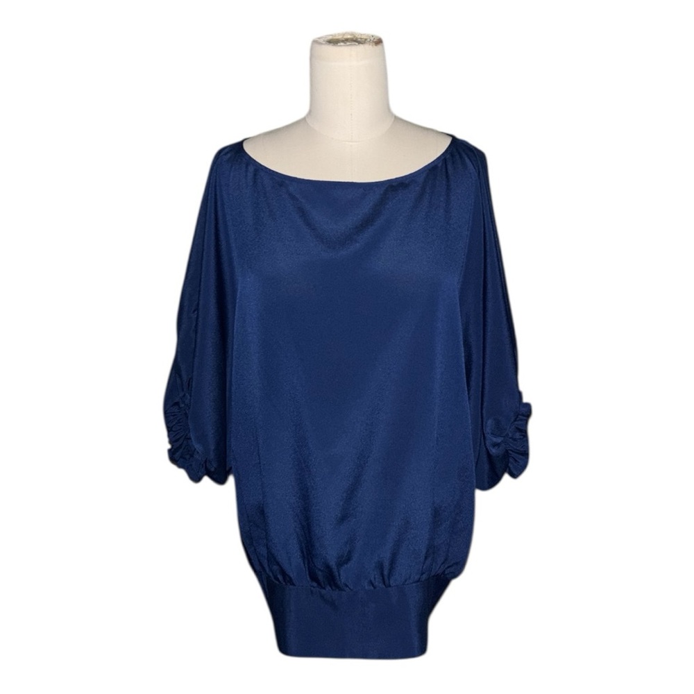 ECI Navy Blouse